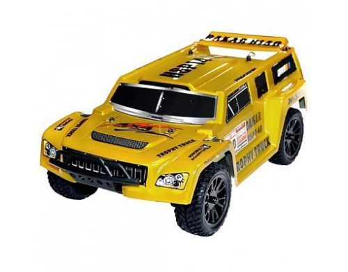 Фото №1 - Автомобиль HSP Racing Hummer Dakar H140 1:14 RTR 365 мм 4WD 2,4 ГГц (HSP94349 Yellow)