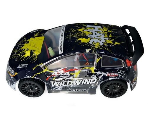 Фото №4 - Автомобиль HSP Racing WildWind Rally 1:14 RTR 370 мм 4WD 2,4 ГГц (HSP94348 Black)