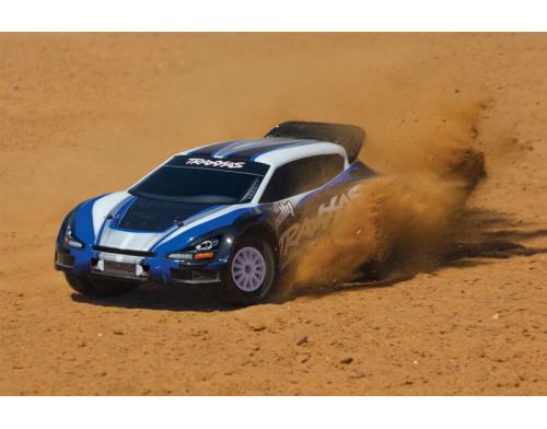 Фото №4 - Автомобиль Traxxas Rally Racer VXL Brushless 1:10 RTR 552 мм 4WD TSM 2,4 ГГц (74076-3 Blue)