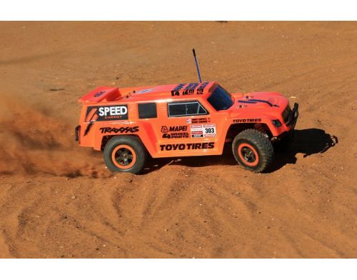 Фото №4 - Автомобиль Traxxas Slash Dakar Short Course 1:10 RTR 568 мм 2WD 2,4 ГГц (58044-1 Black)