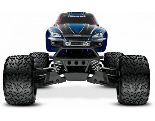 Фото №6 - Автомобиль Traxxas Stampede Brushless Monster 1:10 RTR 500 мм 4WD 2,4 ГГц (67086-1 Blue)