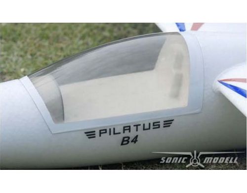 Фото №2 - Планер Sonic Modell Pilatus B4 Brushless PNP 1600 мм 2,4 ГГц (Pilatus-B4)