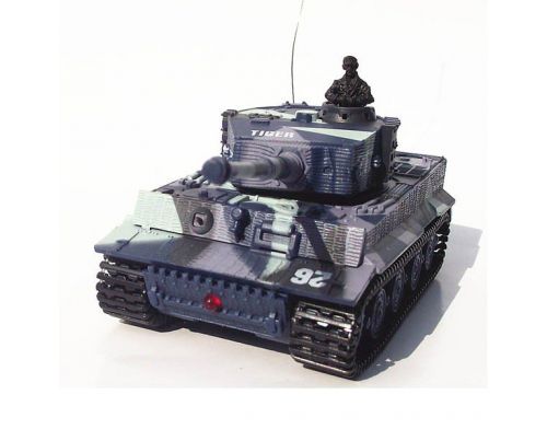 Фото №5 - Танк Great Wall Toys German Tiger 1:72 RTR (GW-2117 Blue Camo)