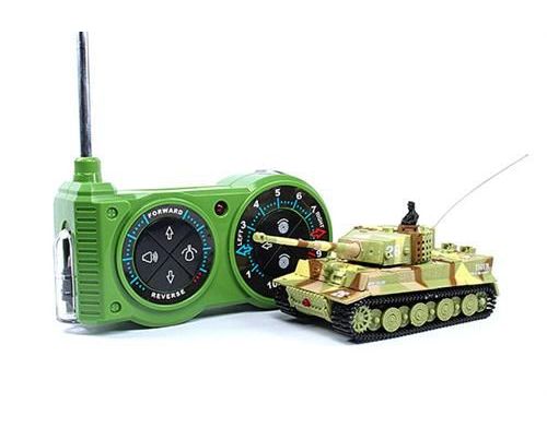 Фото №5 - Танк Great Wall Toys German Tiger 1:72 RTR (GW-2117 Sand Camo)