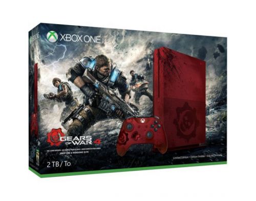 Фото №1 - Xbox ONE S 2TB Gears Of War Limited Edition (Гарантия 18 месяцев)