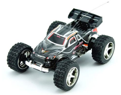 Фото №2 - Машинка микро р/у 1:32 WL Toys Speed Racing скоростная (черный)
