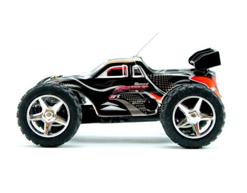 Фото №3 - Машинка микро р/у 1:32 WL Toys Speed Racing скоростная (черный)