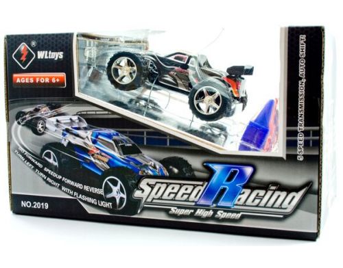 Фото №5 - Машинка микро р/у 1:32 WL Toys Speed Racing скоростная (черный)