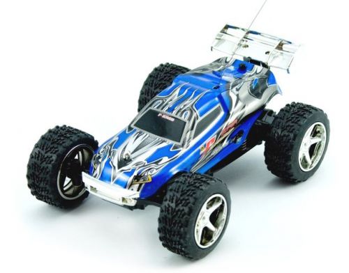 Фото №2 - Машинка микро р/у 1:32 WL Toys Speed Racing скоростная (синий)
