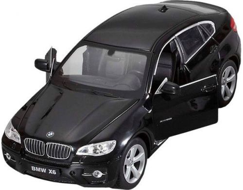 Фото №2 - Машинка р/у 1:24 Meizhi лиценз. BMW X6 металлическая (черный)