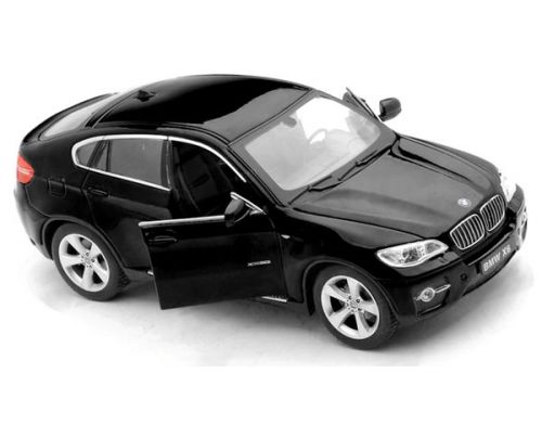 Фото №3 - Машинка р/у 1:24 Meizhi лиценз. BMW X6 металлическая (черный)