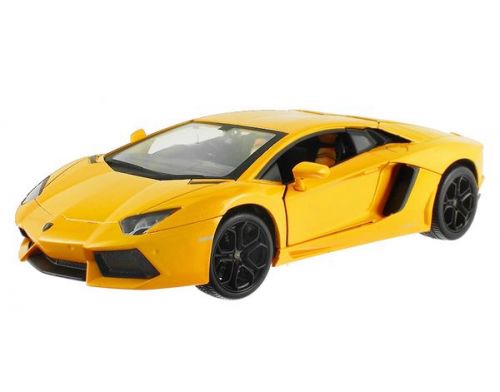 Фото №1 - Машинка р/у 1:24 Meizhi лиценз. Lamborghini LP700 металлическая (желтый)