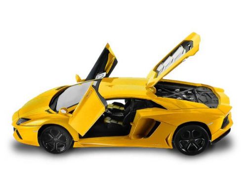 Фото №3 - Машинка р/у 1:24 Meizhi лиценз. Lamborghini LP700 металлическая (желтый)
