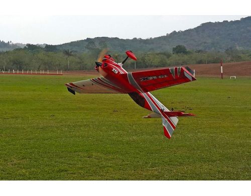Фото №4 - Самолёт р/у Precision Aerobatics XR-61 1550мм KIT (красный)