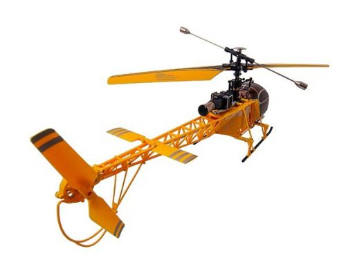 Фото №5 - Вертолёт 4-к большой р/у 2.4GHz WL Toys V915 Lama (желтый)
