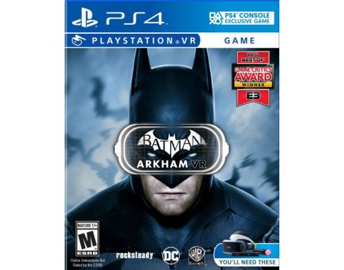 Фото №1 - Batman Arkham VR PS4  Английская версия