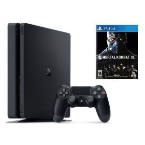 Sony PlayStation 4 SLIM 1 Tb + Игра Mortal Kombat XL (Гарантия 18 месяцев)