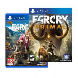 Игра Far Cry 4 + Far Cry Primal PS4 сборник русские версии