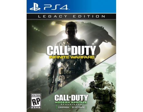 Фото №1 - Call of Duty infinite Warfare Legacy Edition + COD Modern Warfare PS4 русские версии