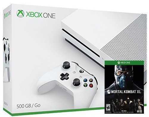 Фото №1 - Xbox ONE S 500Gb + Игра Mortal Kombat XL (Гарантия 18 месяцев)