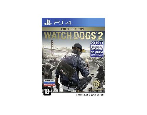 Фото №1 - Watch Dogs 2 Gold Edition PS4