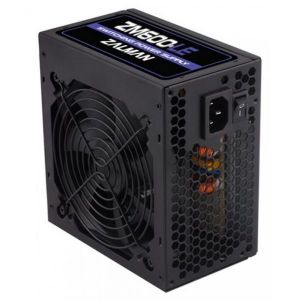 Блок питания ZALMAN ZM600-LE 600W v.2.3, Fan 12см, 78+,Retail