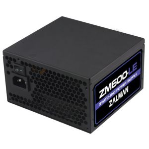 Блок питания ZALMAN ZM600-LE 600W v.2.3, Fan 12см, 78+,Retail