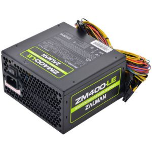 Блок питания ZALMAN ZM400-LE 400W v.2.3, Fan 12см,78+, Retail