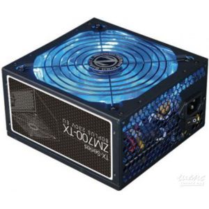 Блок питания ZALMAN ZM700-TX 700W v.2.3, Fan 14см, (LED) aPFC,80+, Retail