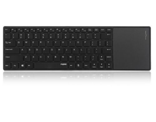 Фото №1 - Rapoo Bluetooth Touch Keyboard E6700 Black