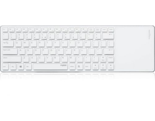 Фото №1 - Rapoo Bluetooth Touch Keyboard E6700 White