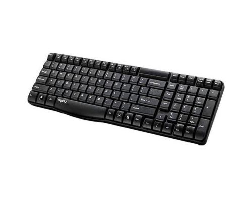 Фото №1 - Rapoo Wireless Keyboard E1050 Black