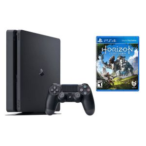 Sony PlayStation 4 SLIM 1 Tb + Игра Horizon Zero Dawn (Гарантия 18 месяцев)