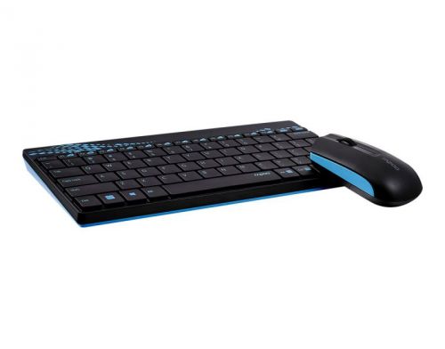 Фото №1 - RAPOO Wireless Mouse & Keyboard Combo blue (8000)