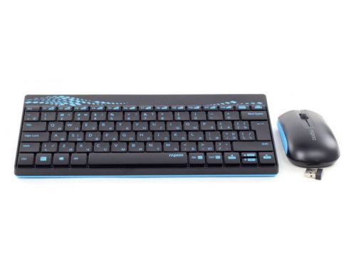 Фото №4 - RAPOO Wireless Mouse & Keyboard Combo blue (8000)