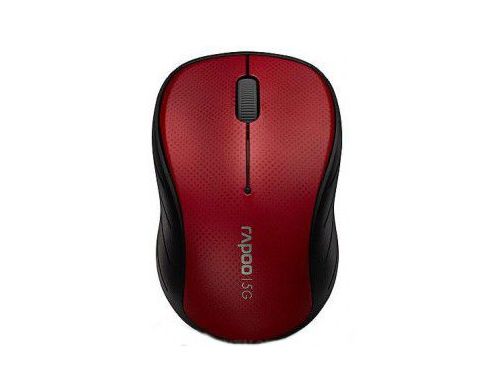 Фото №1 - Rapoo Wireless Optical Mouse 3000p Red