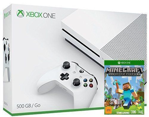 Фото №1 - Xbox ONE S 500Gb + Игра Minecraft (Гарантия 18 месяцев)
