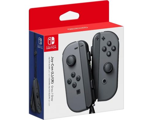 Фото №1 - Игровые контроллеры Joy-Con серые (Nintendo Switch)