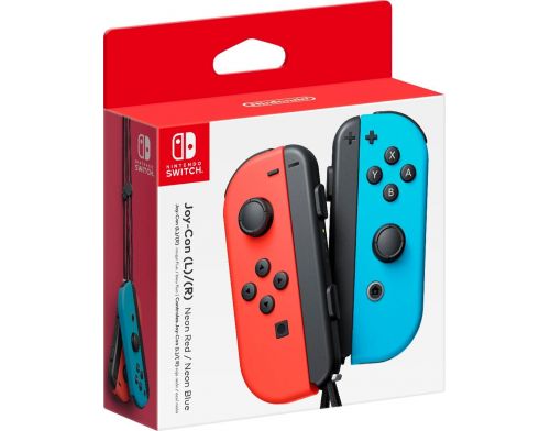 Фото №1 - Игровые контроллеры Joy-Con красный и синий (Nintendo Switch)