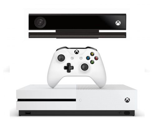 Фото №1 - Xbox ONE S 500GB + Kinect 2.0 + Переходник для Kinect (Гарантия 18 месяцев)