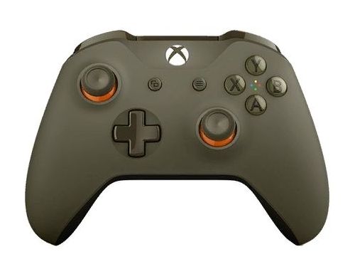 Фото №1 - Microsoft Xbox ONE Controller S Military Green