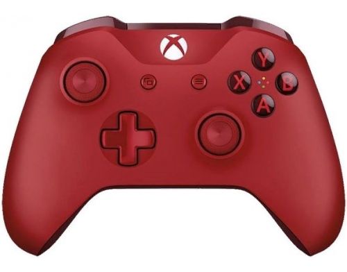 Фото №1 - Microsoft Official Xbox ONE S Wireless Controller Red