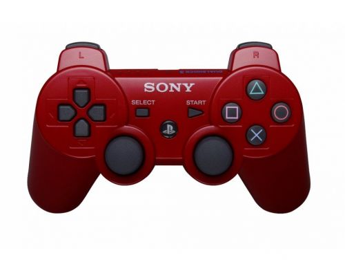 Фото №1 - Dualshock 3 Red Wireless Controller для PS3 Б/У (Гарантия 1 месяц)