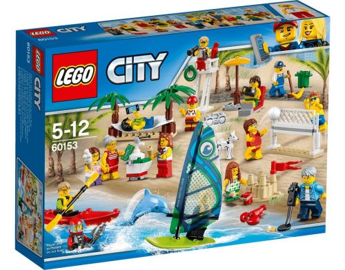 Фото №1 - LEGO City ОТДЫХ НА ПЛЯЖЕ - ЖИТЕЛИ LEGO CITY 601531