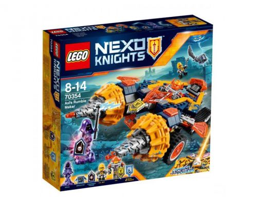 Фото №1 - LEGO® Nexo Knights БУР-МАШИНА АКСЕЛЯ 70354