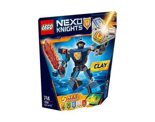 Фото №1 - LEGO® Nexo Knights БОЕВЫЕ ДОСПЕХИ КЛЭЯ 70362