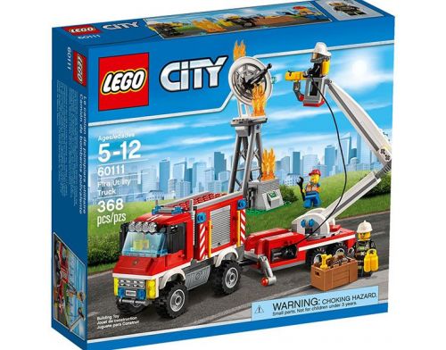 Фото №1 - Lego City ПОЖАРНЫЙ ГРУЗОВИК 60111