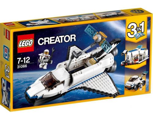 Фото №1 - LEGO Creator Исследовательский космический шаттл 31066