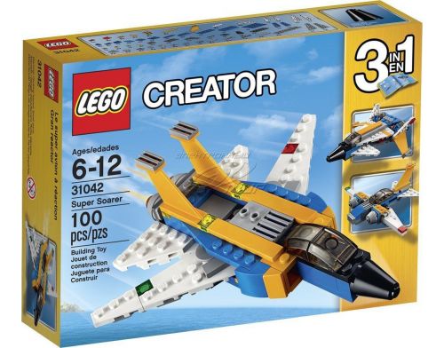 Фото №1 - Lego Creater РЕАКТИВНЫЙ САМОЛЕТ 31042