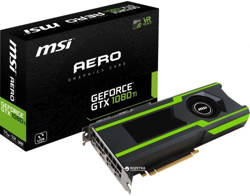 Видеокарта MSI GeForce GTX 1080 Ti Aero 11GB GDDR5X 352BIT фото №3